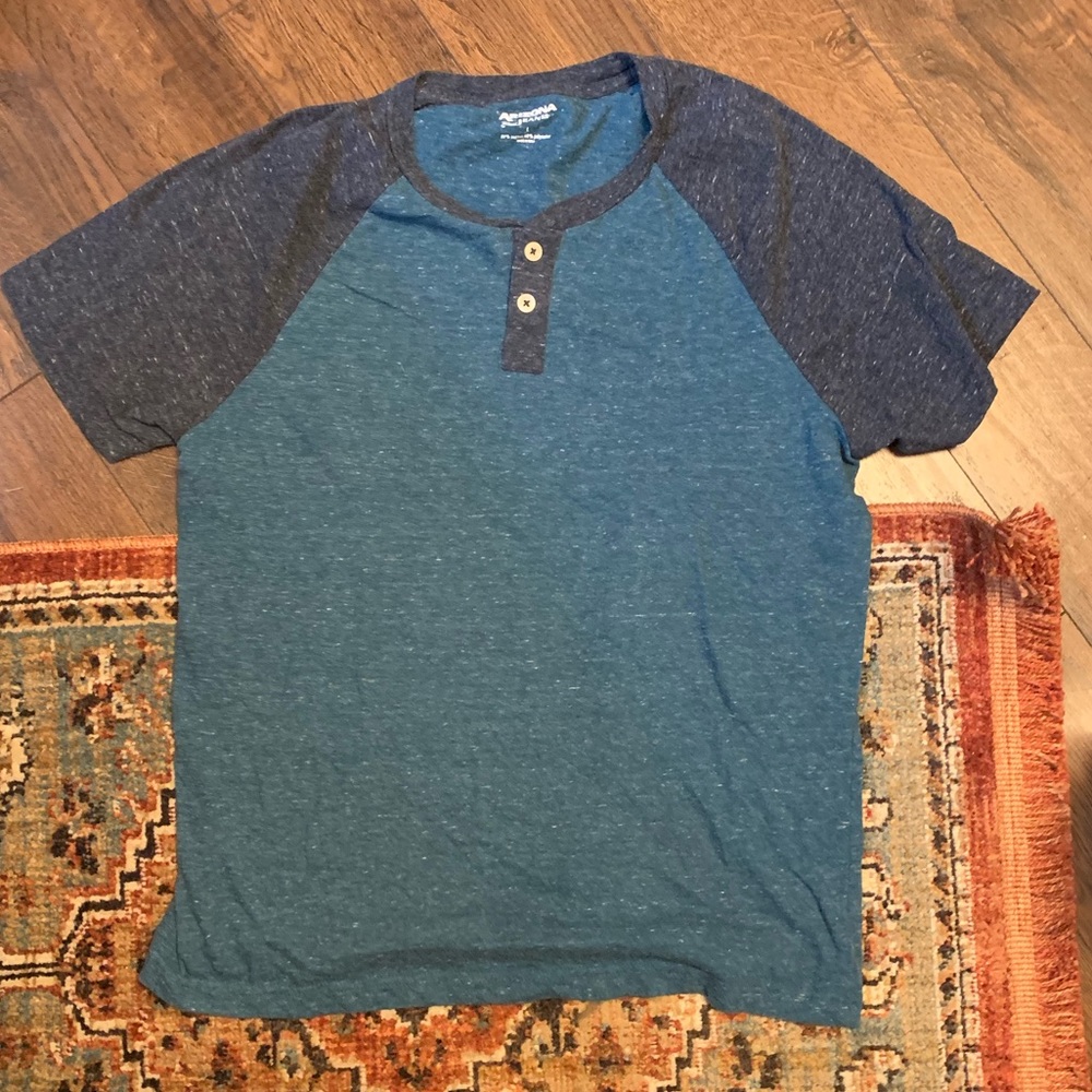 Arizona Mens Short Sleeve Henley